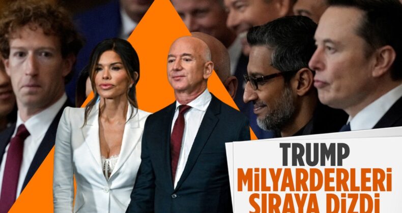 ABD’nin teknoloji devleri Trump’ın yemin töreninde