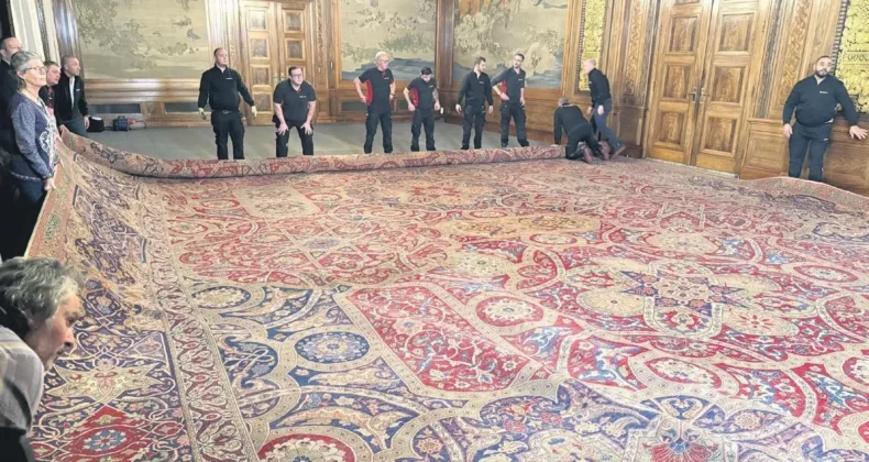 Osmanlı mirası Hereke halısı yeniden Lahey’de