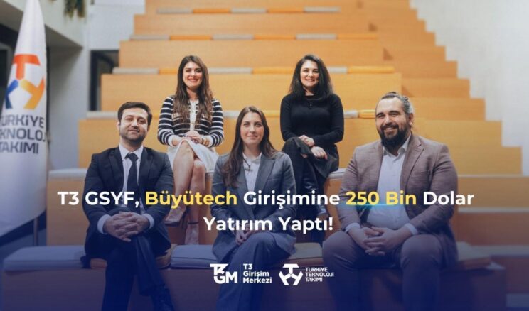 T3 Girişim Sermayesi Yatırım Fonu’ndan Büyütech’e 250 bin Dolar yatırım – Teknoloji Haberleri