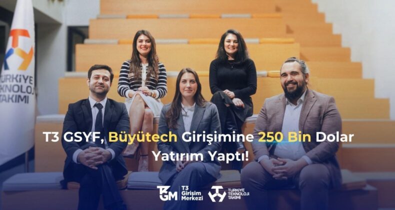 T3 Girişim Sermayesi Yatırım Fonu’ndan Büyütech’e 250 bin Dolar yatırım – Teknoloji Haberleri